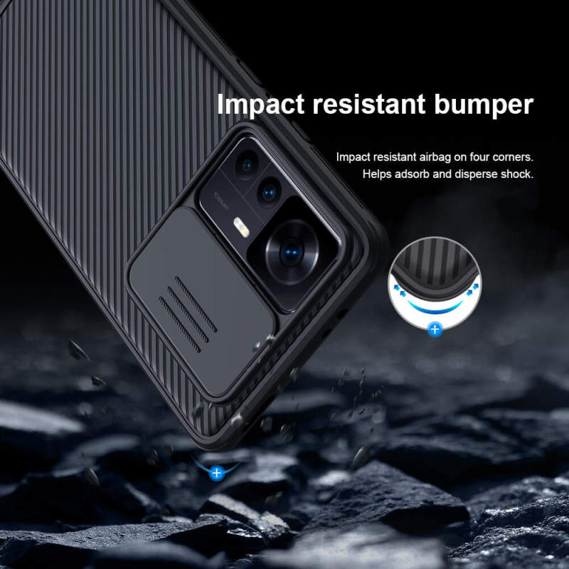 کاور گوشی  شیائومی 12T / Redmi K50 Ultra نیلکین مدل CamShield Pro   - Nillkin CamShield Pro Cover For Xiaomi 12T / Redmi K50 Ultra